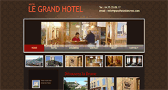 Desktop Screenshot of grandhoteldecrest.com